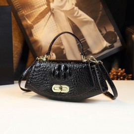 Women's Elegant Crossbody Bag - Convertible Shoulder Purse Clutch with Golden-Tone Hardware, Available in Orange/White/Purple/Green/Black - Sophisticated Everyday & Formal Events Handbag for Women, Versatile Accessory, Chic Design, Premium Hardware, Stylish Tote, Fashion Lovers